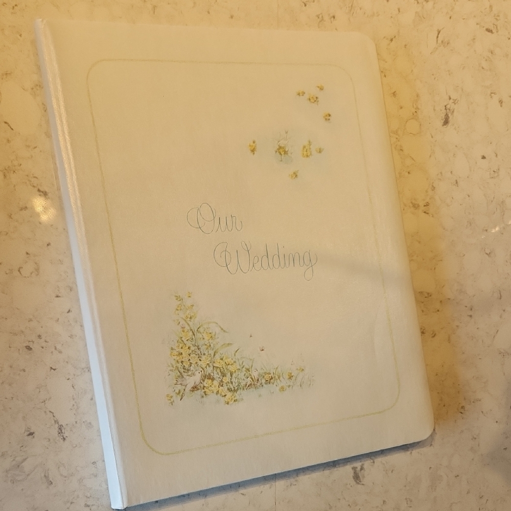Vintage Elegant Wedding Photo Album